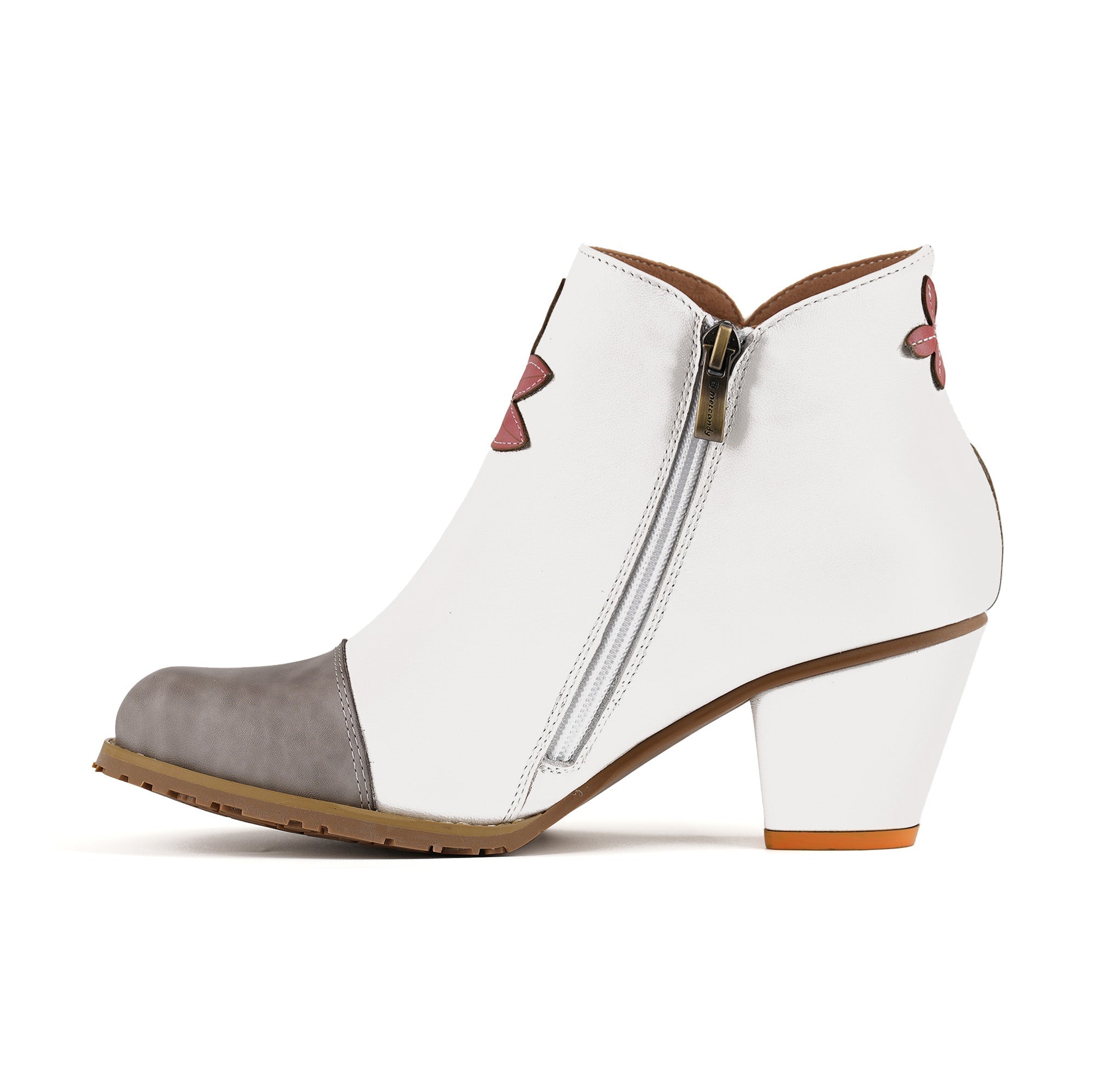 Metcandy Floral Grace Ankle Boots