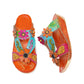 Printed Leather Handmade Sandals