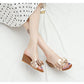 Elegant and Versatile Fashion Wedge Sandals