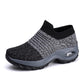 Casual breathable soft-soled woven shoes