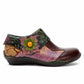 Vintage Hand Painted Genuine Leather Flat Shoes