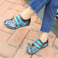 Hand-painted Comfy Casual Floral Flat Shoes