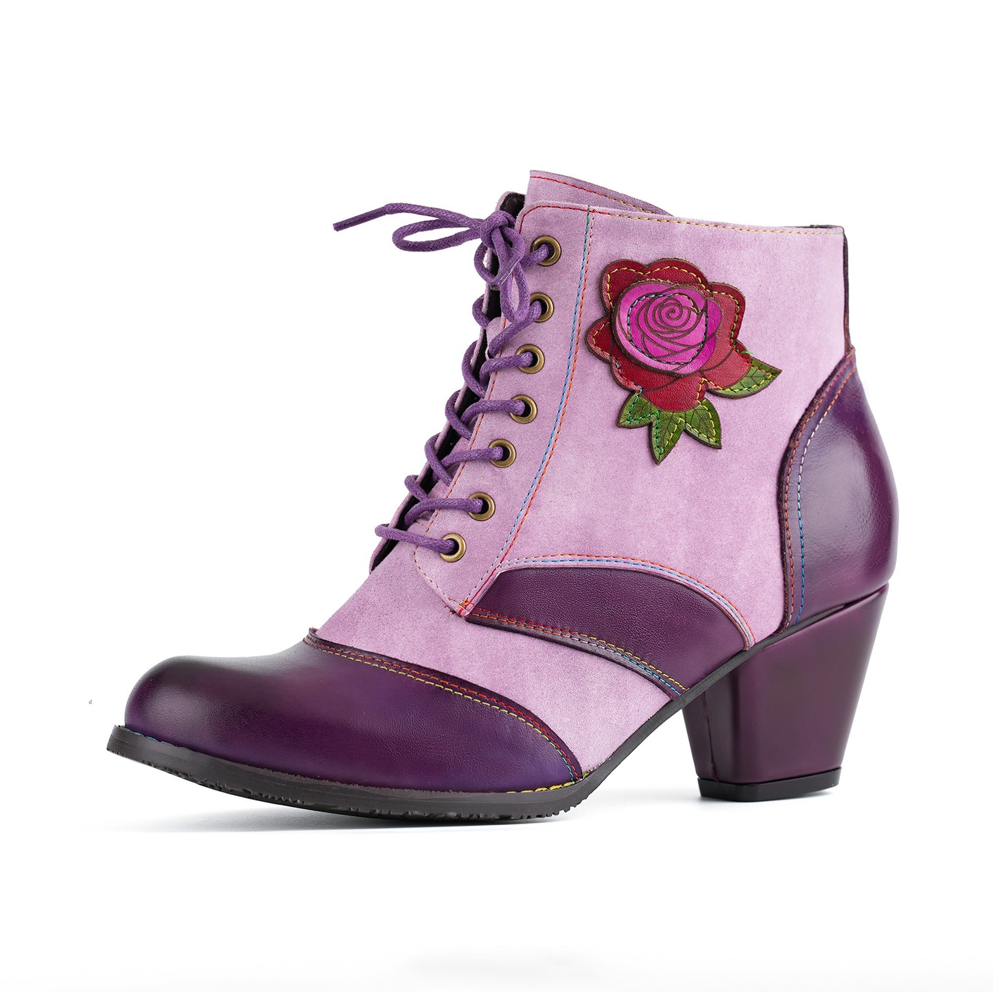 Violet Rose Ankle Boots