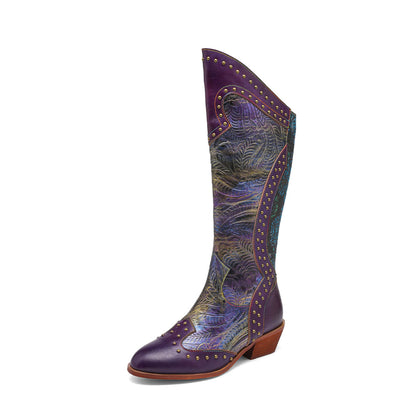 Mystic Fern Western Boots
