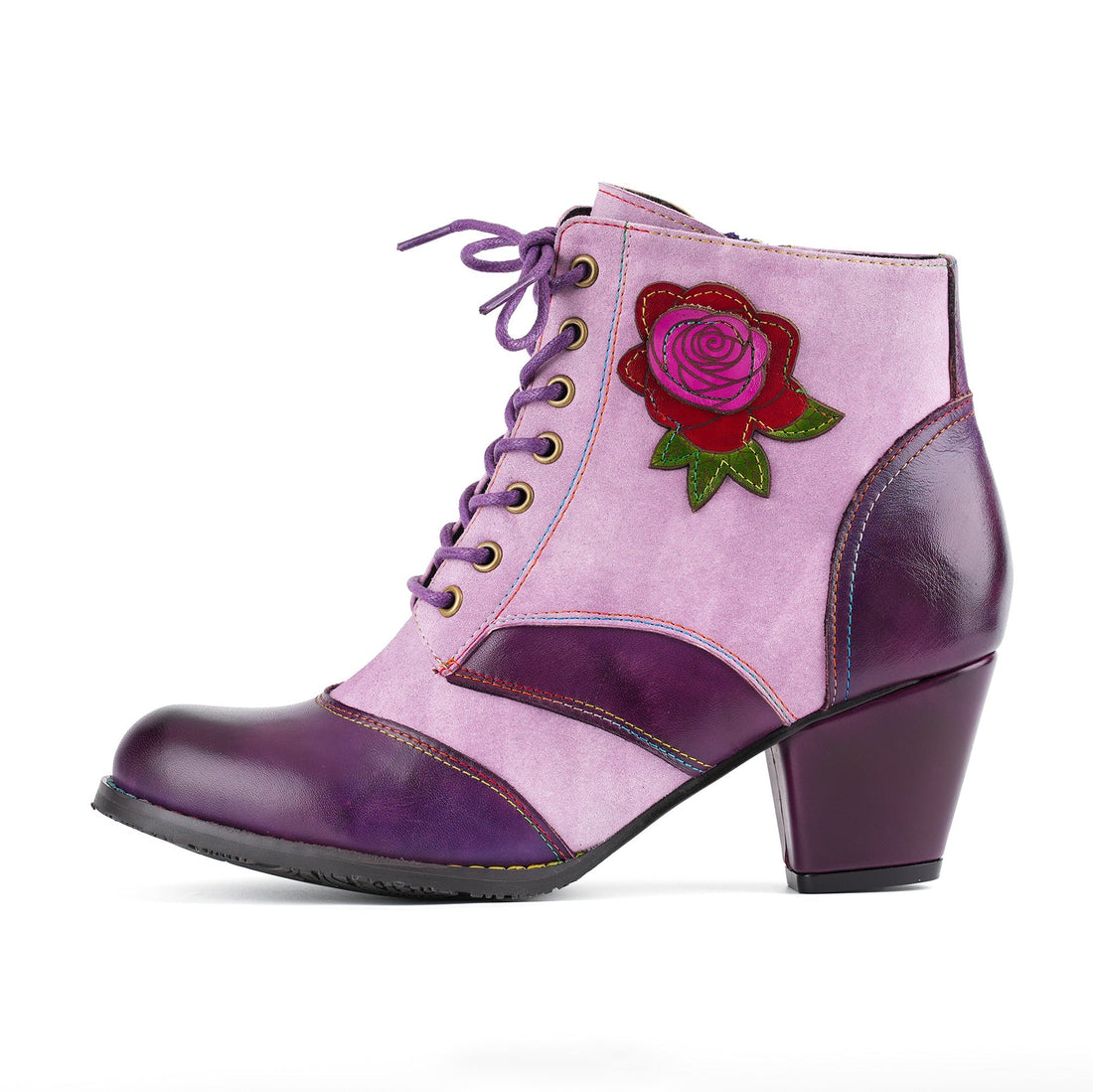 Violet Rose Ankle Boots