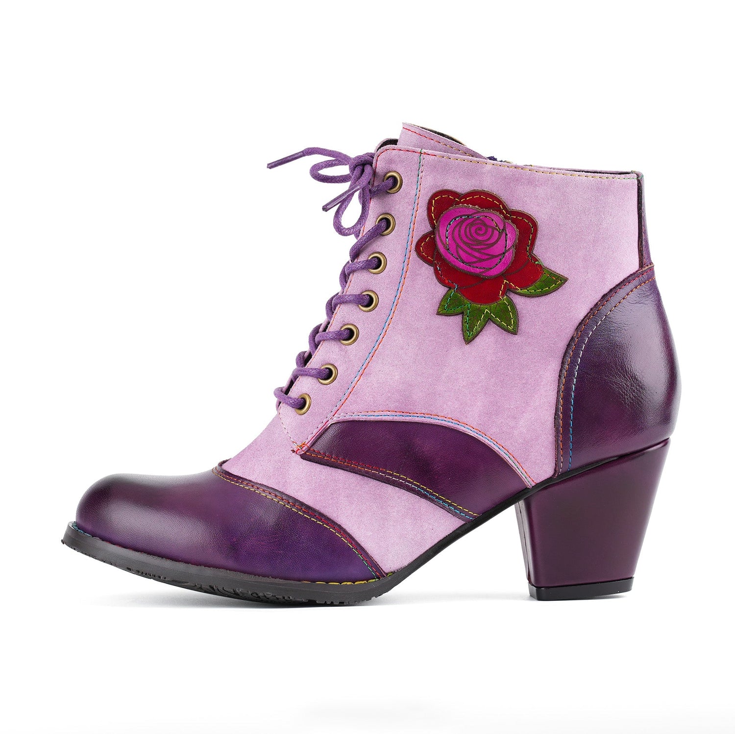 Violet Rose Ankle Boots