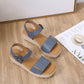 Retro Fish Mouth Comfort Wedge Sandals