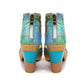 Printed Leather Handmade Sandals