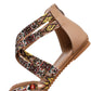 Ethnic Boho Flat Sandals