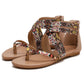 Ethnic Boho Flat Sandals