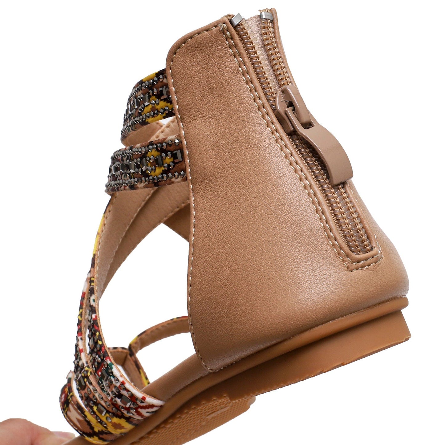 Ethnic Boho Flat Sandals