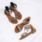 Summer Women's Bohemian Style Beaded Comfort Vacation Sandals