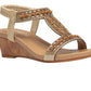 Fashionable Wedge Heel Slip-resistant Commuter Sandals