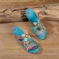 Genuine Leather Hand Painted Sandals