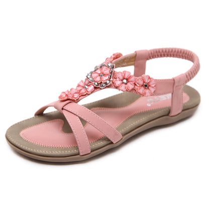 Bohemian Flower Sandals