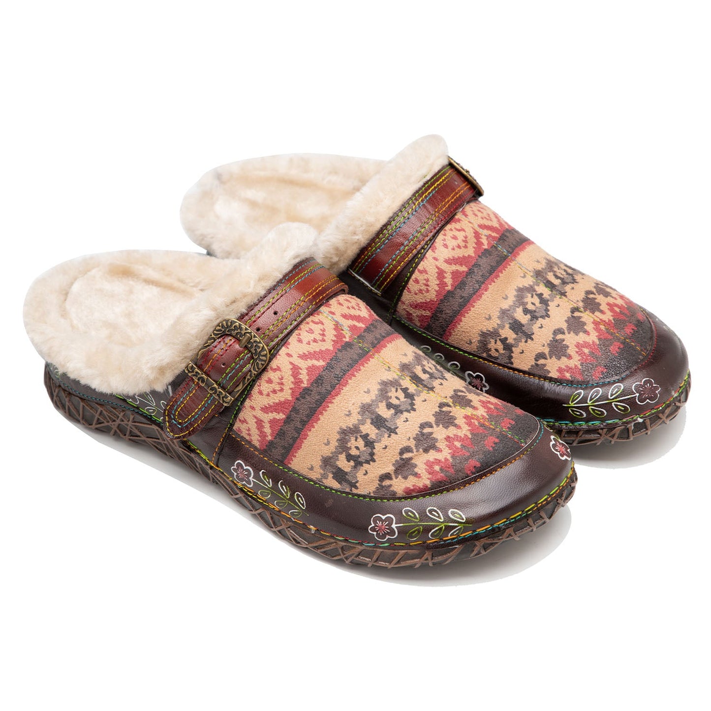 Vintage Comfy Warmth Slippers