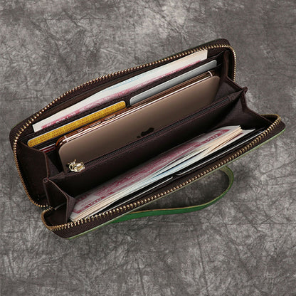 Retro Hand-painting Handmade Wallet