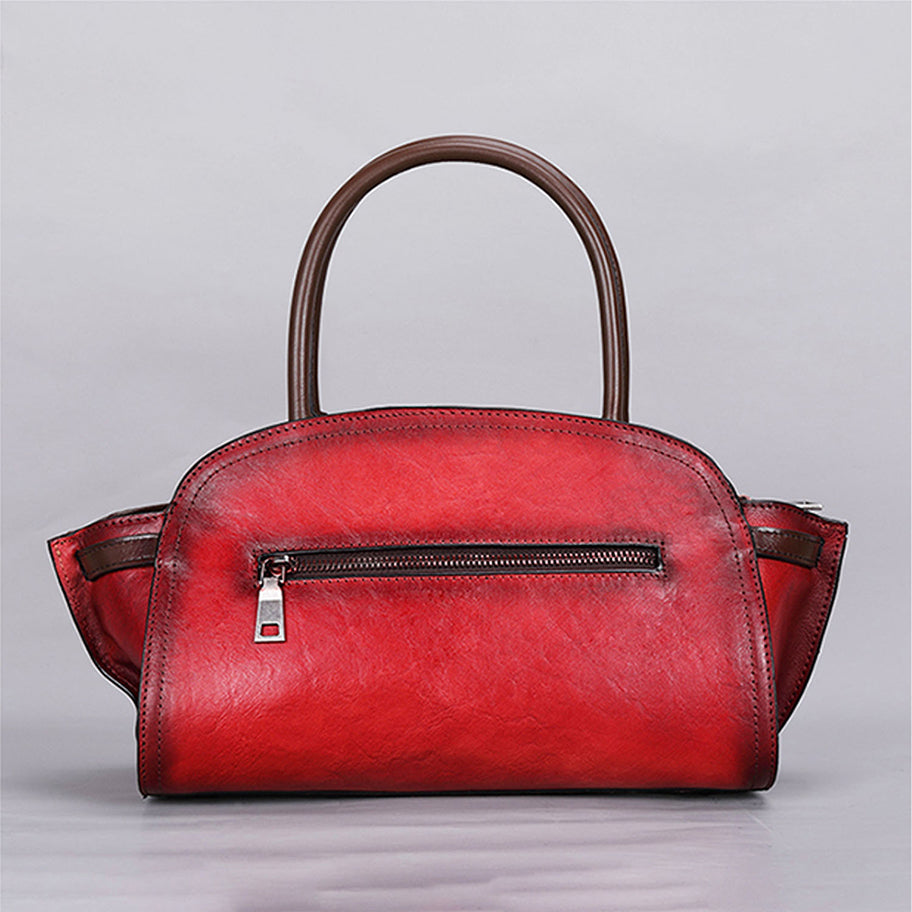 Vintage Handmade Embossed Durable Handbag