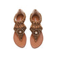 Bohemian Vacation Bead Flat Sandals