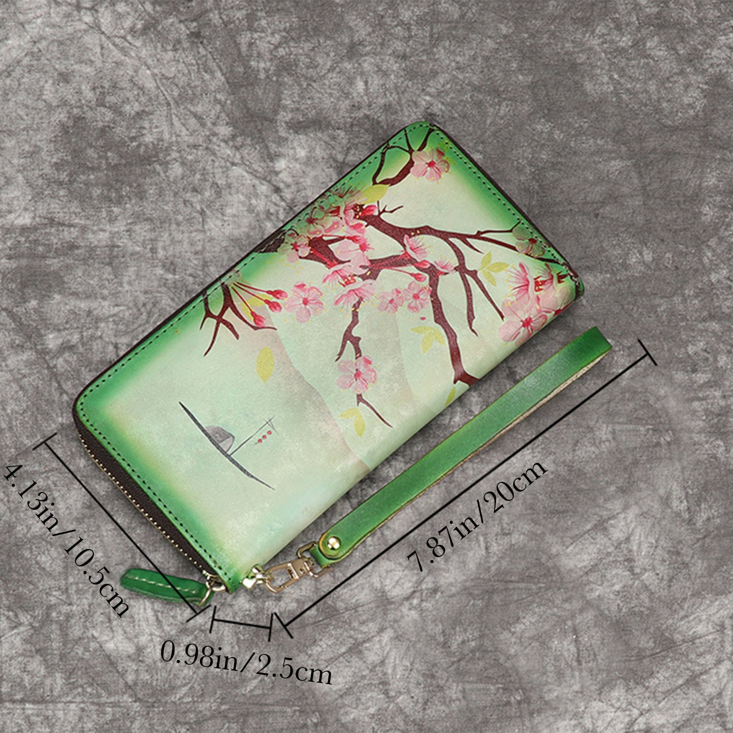 Retro Hand-painting Handmade Wallet