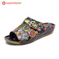 Retro Handmade Printed Colorful Sandals