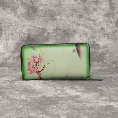 Retro Hand-painting Handmade Wallet