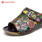 Retro Handmade Printed Colorful Sandals