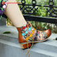 Vintage Handmade Romantic Exquisite Ankle Boots