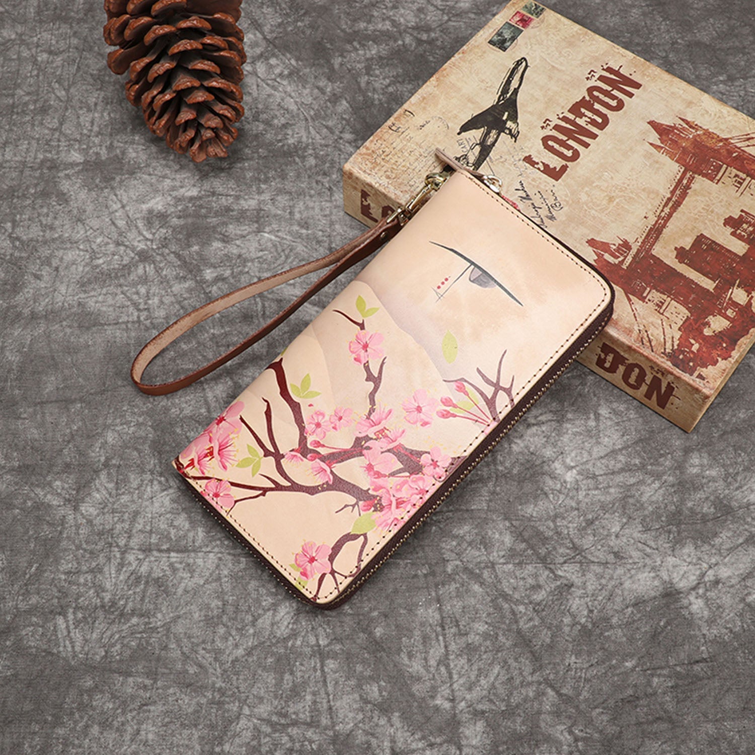 Retro Hand-painting Handmade Wallet