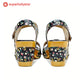 Retro Fashionable Handmade Leather Floral Sandals