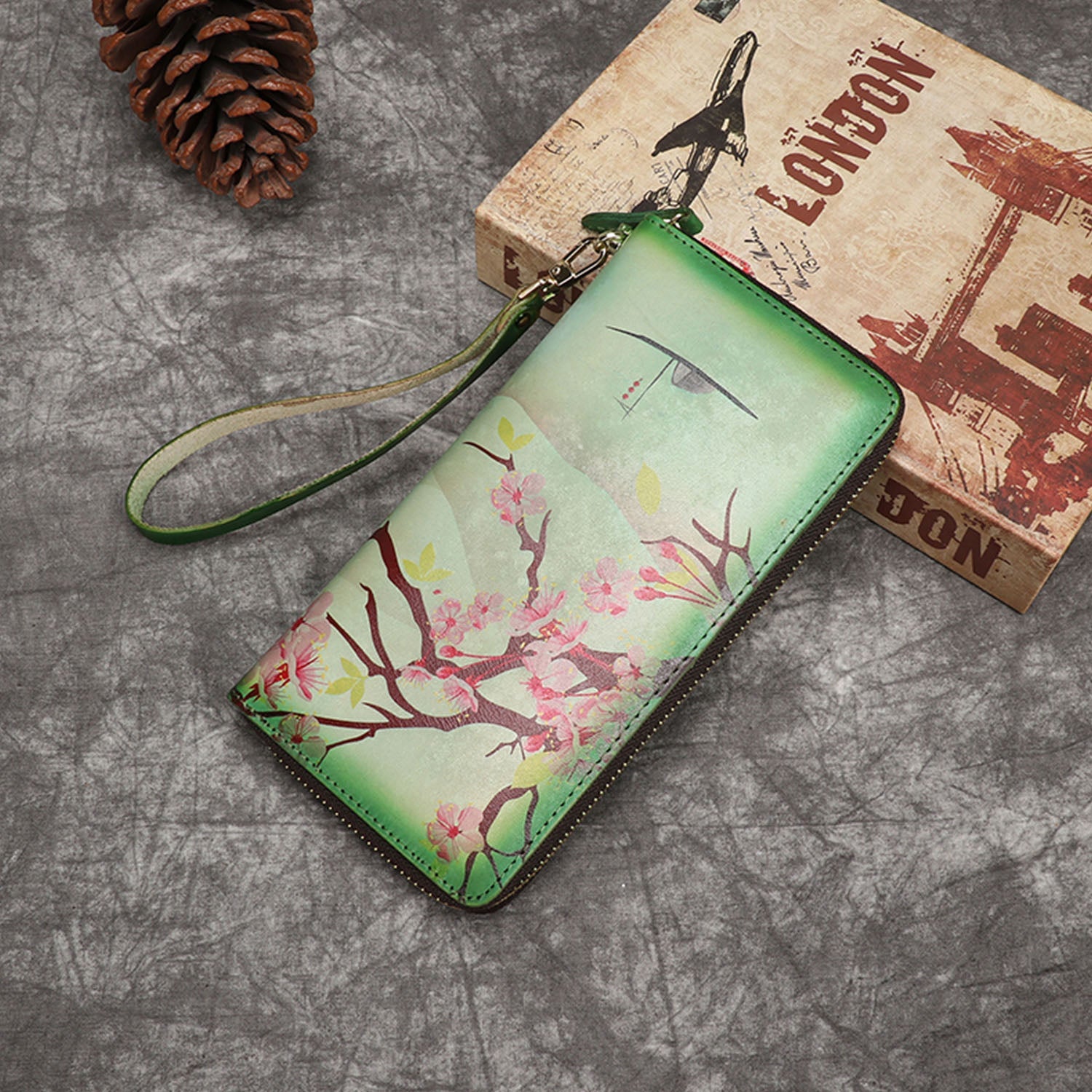 Retro Hand-painting Handmade Wallet