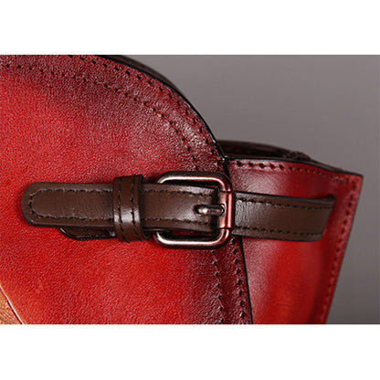 Vintage Handmade Embossed Durable Handbag