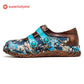 Hand-painted Comfy Casual Floral Flat Shoes