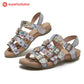 Hand-painted Floral Blossom Cute Soft Sandals